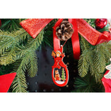 Ornament de brad ursuleti, Flippy, multicolor, lemn, 10 cm - vivimall.ro