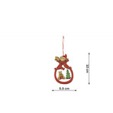 Ornament De Brad Ursuleti, Lemn, 10 Cm