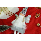 Ornament De Craciun Ingeras, Alb/, Textil, 53 Cm