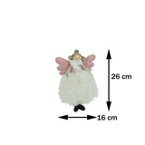 Ornament De Craciun Ingeras, Textil, 26 Cm