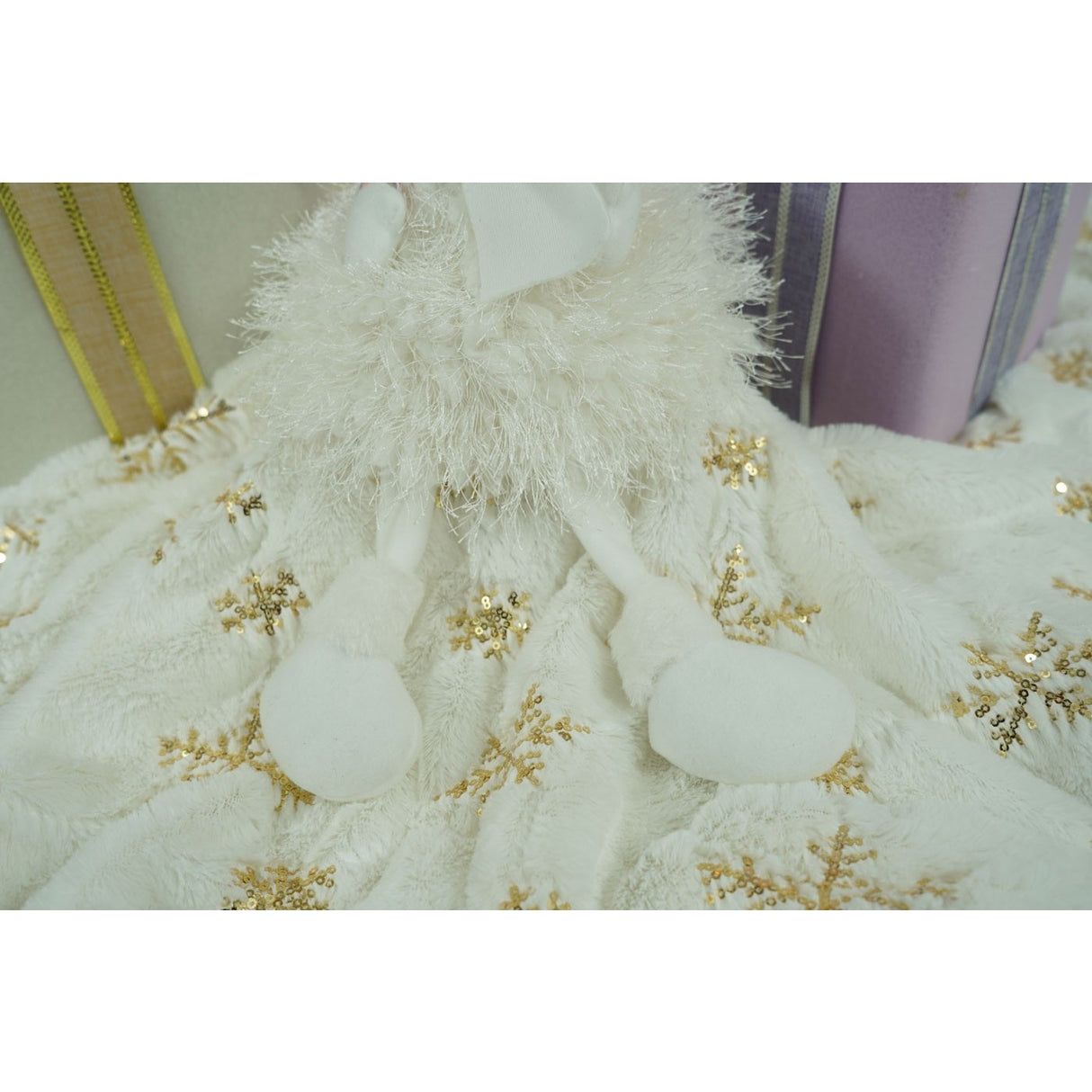Ornament De Craciun Ingeras, Textil, 37 Cm