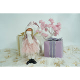 Ornament De Craciun Papusa, Roz/, Textil, 44 Cm