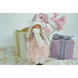 Ornament De Craciun Papusa, Roz/, Textil, 44 Cm