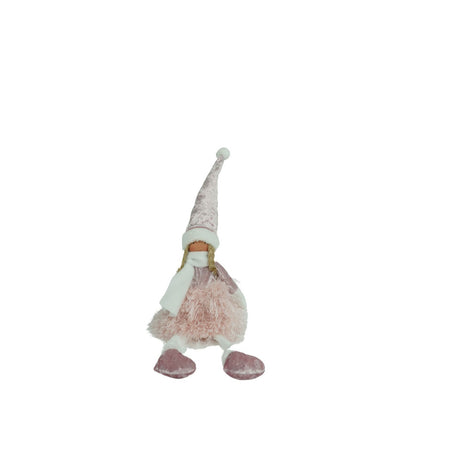 Ornament De Craciun Papusa, Roz/, Textil, 50 Cm