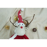 Ornament De Craciun Ren, Rosu/, Textil, 55 Cm