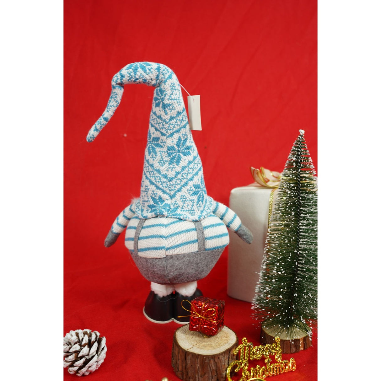 Ornament De Craciun Spiridus, Textil, 59 Cm
