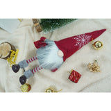 Ornament De Craciun Spiridus, /Alb, Textil, 42 Cm