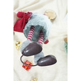 Ornament De Craciun Spiridus, /Alb, Textil, 42 Cm