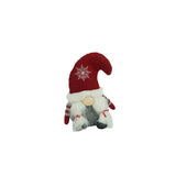 Ornament De Craciun Spiridus, /Rosu, Textil, 19 Cm