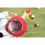 Ornament De Craciun Spiridus, /Rosu, Textil, 55 Cm