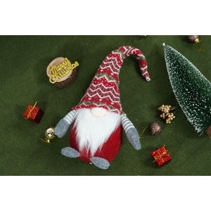 Ornament De Craciun Spiridus, Rosu/, Textil, 52 Cm