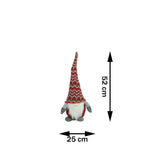 Ornament De Craciun Spiridus, Rosu/, Textil, 52 Cm