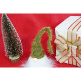 Ornament de Craciun spiridus, Flippy, verde/alb, textil, 52 cm - vivimall.ro