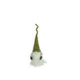 Ornament De Craciun Spiridus, /Alb, Textil, 53 Cm