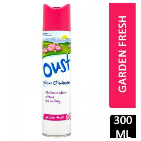 Oust Garden Fresh Air Freshener 300ml | SC Johnson | Elimină mirosurile neplăcute