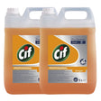 Pachet CIF Professional Heavy Duty Vinegar – Detergent Universal pentru Spalarea Manuala a  Vaselor cu Otet 2×5 L - vivimall.ro