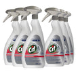 Pachet CIF Professional Washroom – Detergent si Detartrant pentru Suprafetele din Baie, 6×0,75 L - vivimall.ro