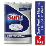 Pachet SUN Professional Dishwasher Salt, Sare pentru Masina de Spalat Vase, 6x2 kg - vivimall.ro