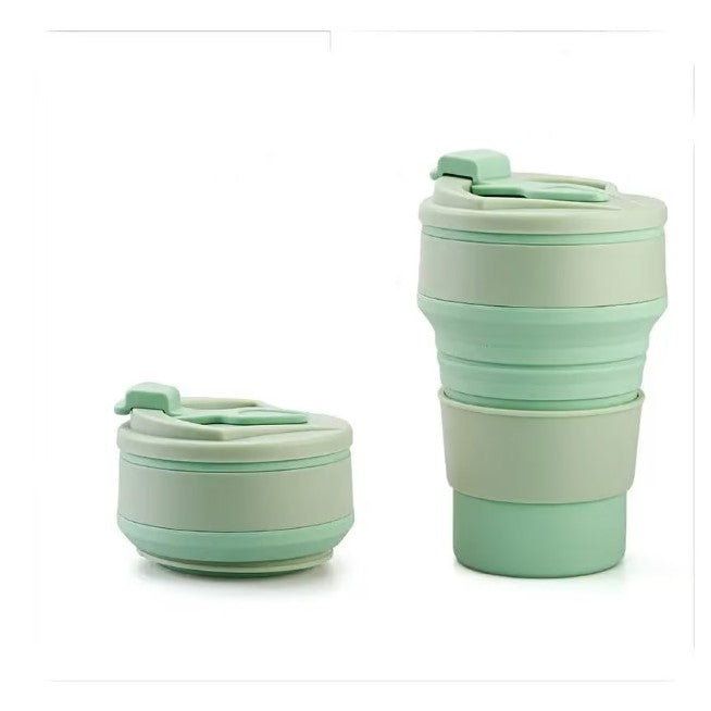 Pahar pliabil silicon 500 ml | TravelSip - vivimall.ro