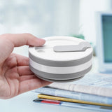 Pahar Pliabil Din Silicon Prentru Calatorii, 350 Ml, Pai Inclus, 9 X 9.2 Cm, Gri - vivimall.ro