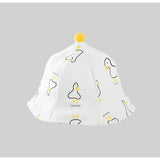 Palarie de Protectie pentru Bebelusi, Flippy, Model Ratuste, Pescareasca, de Primavara si Toamna, cu Masca si Fermoar, 45 cm, pentru 3-6 Luni, Alb