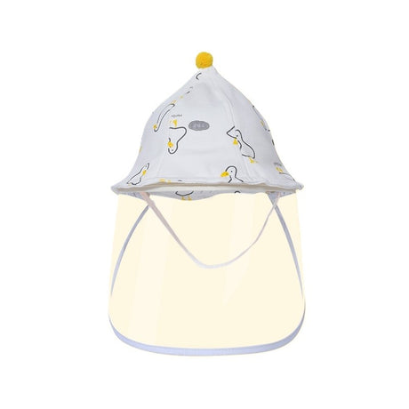 Palarie De Protectie Pentru Bebelusi, Pescareasca, De Primavara Si Toamna, Cu Masca Si Fermoar, 48 Cm, Pentru 6-12 Luni - vivimall.ro