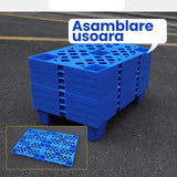 Baza cu 5 picioare robuste a paletului Flippy 40x40x10 cm, compatibil stivuitor