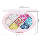 Paleta Glitter Waterproof | ColorShine - vivimall.ro