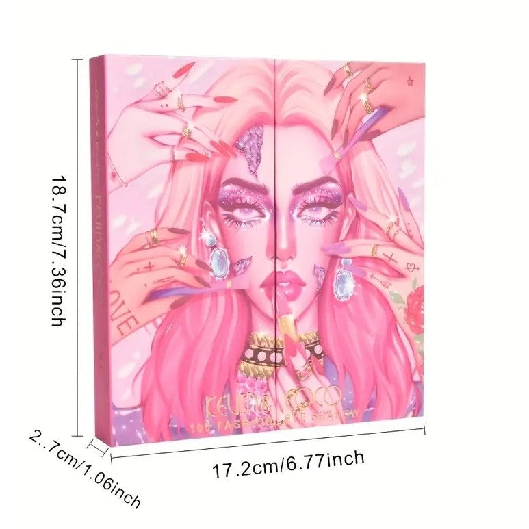 Paleta Farduri Pliabila 105 Culori | BeautyBox - vivimall.ro