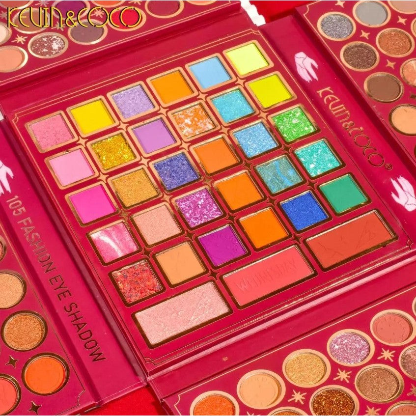 Paleta Farduri Wednesday 105 Culori | GlamKit - vivimall.ro