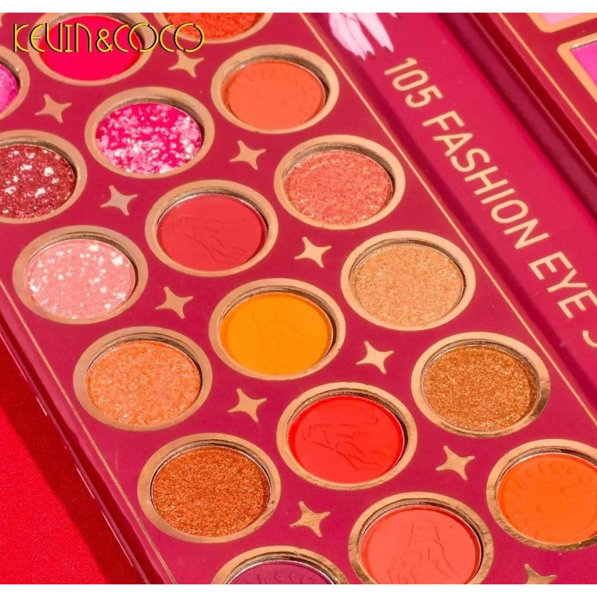 Paleta Farduri Wednesday 105 Culori | GlamKit - vivimall.ro