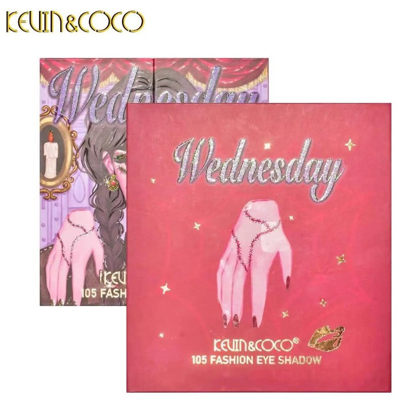 Paleta Farduri Wednesday 105 Culori | GlamKit - vivimall.ro