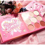 Paleta de Farduri Kevin&Coco, 59 culori, Stil Carte, 3 Straturi, Pudra Compacta, Clasic, Fara Sulfati, 14 x 14 cm, 80 g, multicolor - vivimall.ro