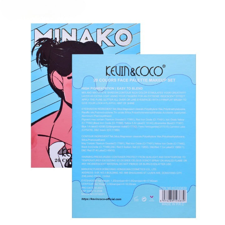 Paleta Machiaj Blue Girl | BlueGlow - vivimall.ro