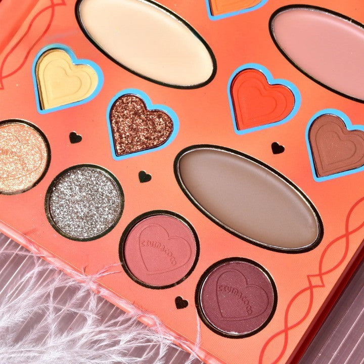 Paleta De Machiaj Orange Girl | OrangeGlow - vivimall.ro