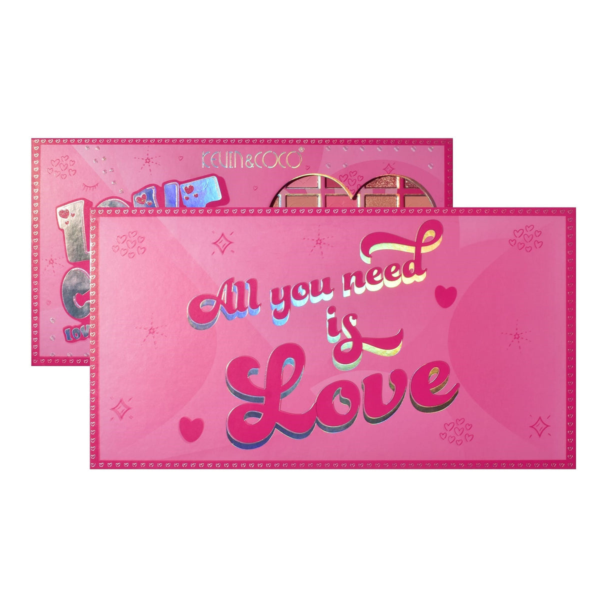 Paleta Machiaj Love Crush, 45 Culori | ViviBeauty - vivimall.ro
