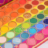 Palete de Machiaj, KEVIN & COCO, Modern Girl, Fard de Pleoape, 96 culori, 18.5 x 24 cm - vivimall.ro