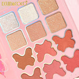 Set  Machiaj Profesional, Kevin&Coco, Trusa Multifunctionala pentru Ochi, Buze si Fata, 96 Nuante Mixte, Pigmentare Intensa, pentru Toate  Tipurile de Ten, 21x16.5x3.6cm, Multicolora - vivimall.ro