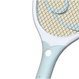 Paleta Electrica Pentru Tantari, Muste Sau Insecte Led, Reincarcabila, Incarcare Usb, Plastic, Casa Si Gradina, Anti-Insecte, Alb-Albastru - vivimall.ro