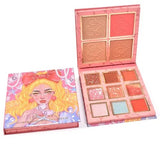 Paleta Farduri Kevin&Coco Varianta 2, 13 Culori, Iluminator Si Blush Inclus, Patrata, 120 G, 10.9 X 10.9 X 1.7 Cm, Valabilitate 3 Ani, Multicolor - vivimall.ro