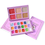 Paleta Farduri Kevin&Coco, Tip Carte, 24 Culori, Iluminator Si Blush Inclus, Dreptunghiulara, 210 G, 16.2 X 10.8 X 2.2 Cm, Valabilitate 3 Ani, Multicolor - vivimall.ro