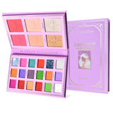 Paleta Farduri Kevin&Coco, Tip Carte, 24 Culori, Iluminator Si Blush Inclus, Dreptunghiulara, 210 G, 16.2 X 10.8 X 2.2 Cm, Valabilitate 3 Ani, Multicolor - vivimall.ro