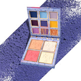 Paleta Farduri Kevin&Coco Varianta 1, 13 Culori, Iluminator Si Blush Inclus, Patrata, 120 G, 10.9 X 10.9 X 1.7 Cm, Valabilitate 3 Ani, Multicolor - vivimall.ro