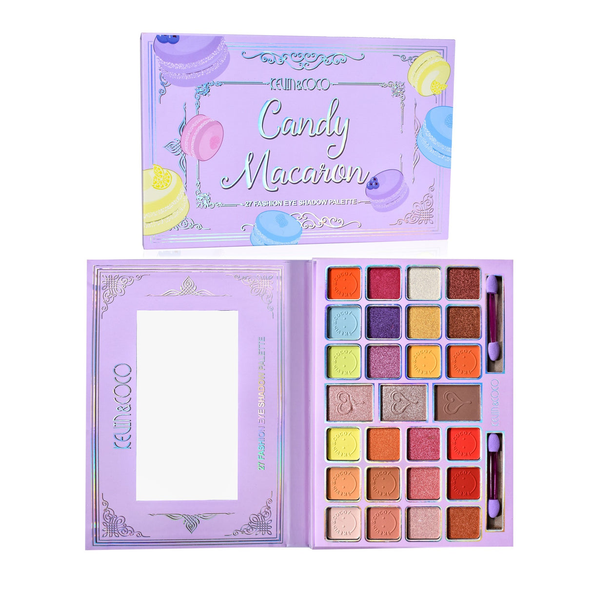 Paleta  Farduri ochi Kevin&Coco 27 culori - vivimall.ro