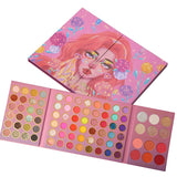 Trusa De Machiaj, Paleta De Farduri Cu 84 De Culori Pigmentate - vivimall.ro