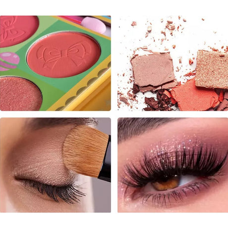 Trusa de machiaj, paleta de farduri Kevin&Coco cu 52 de culori pigmentate, Vivimall - vivimall.ro