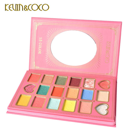 Trusa de machiaj Kevin&Coco cu 18 culori  , Vivimall - vivimall.ro