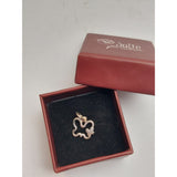 Pandantiv, Jolie Silver, Argint 925, Model Fluture Dublu, 0.9g, 1.2 cm x 1.2 cm - vivimall.ro