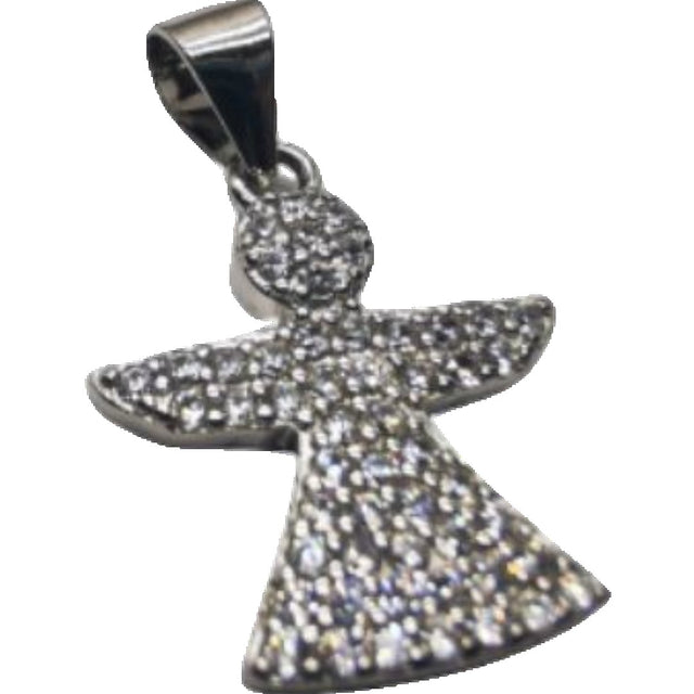 Pandantiv Argint 925 Inger cu Pietre Rodiat - vivimall.ro