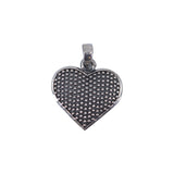 Pandantiv Argint 925, Inima Rodiata - vivimall.ro